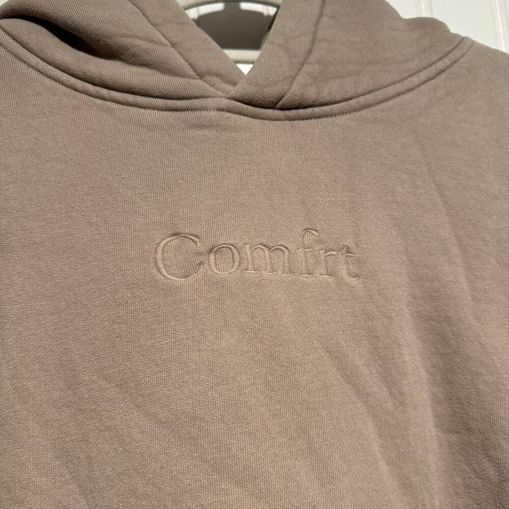 Comfrt Signature Sweat Set Hoodie Sweatpants Bark Size Medium - Picture 4 of 12